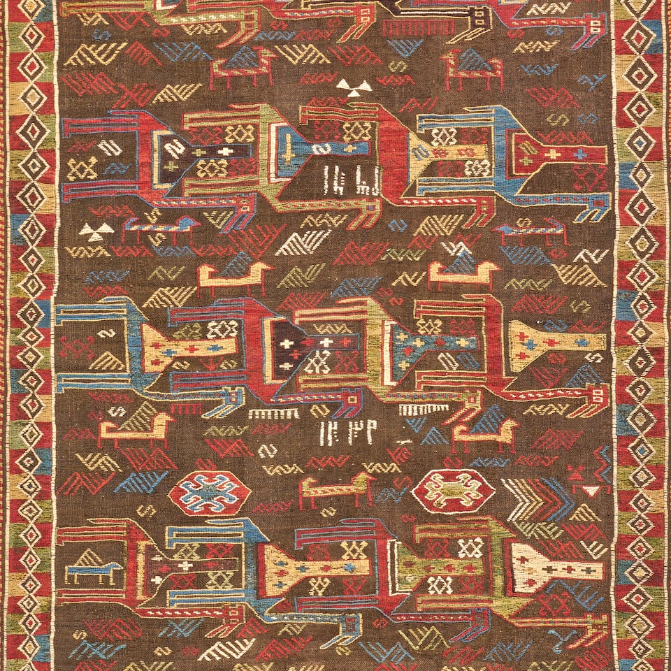 Caucasian Verneh Caucasus 3 ft. 4 in. x 5 ft. 6 in. - 3