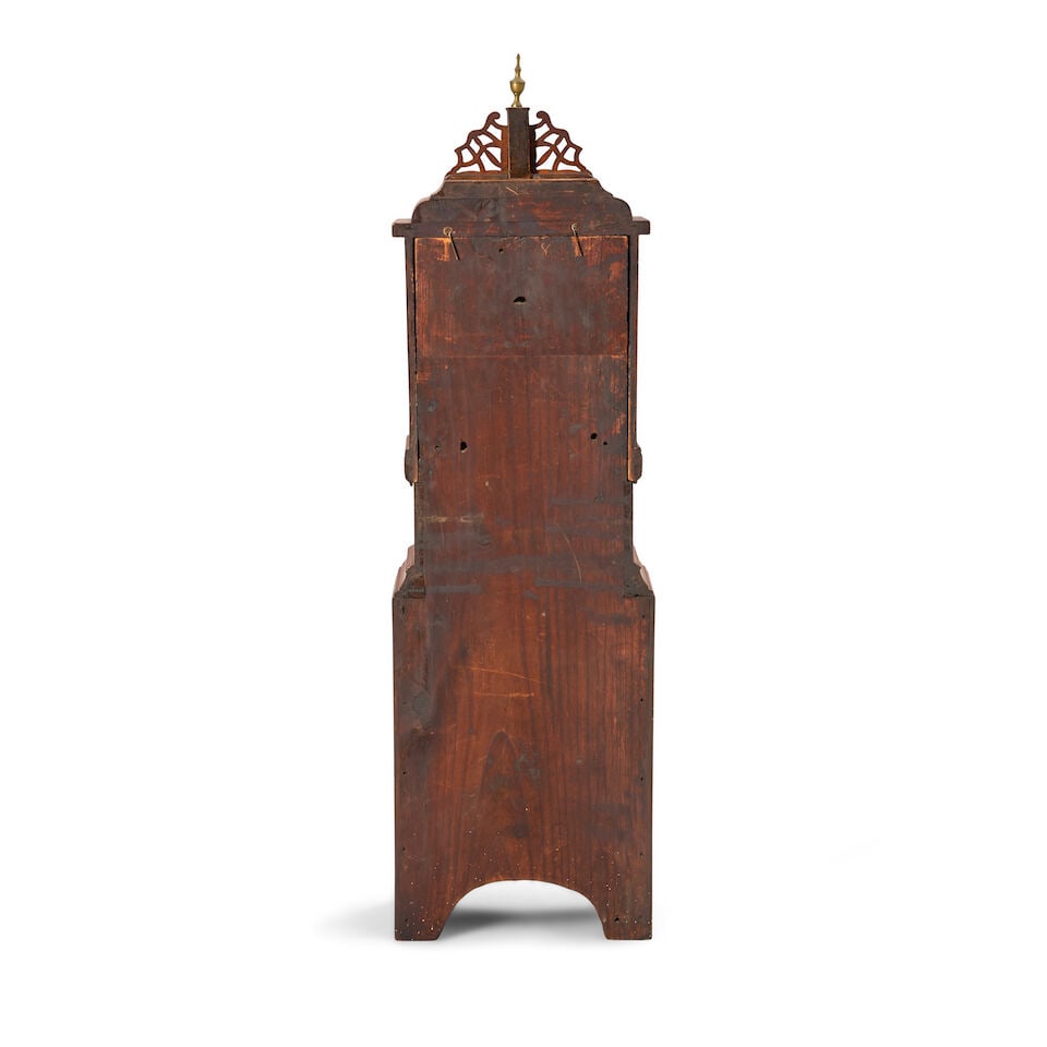 Rare David Studley Pine Shelf Clock signed David Studley (1783 -1873), Hanover, Massachusetts, c... - 2