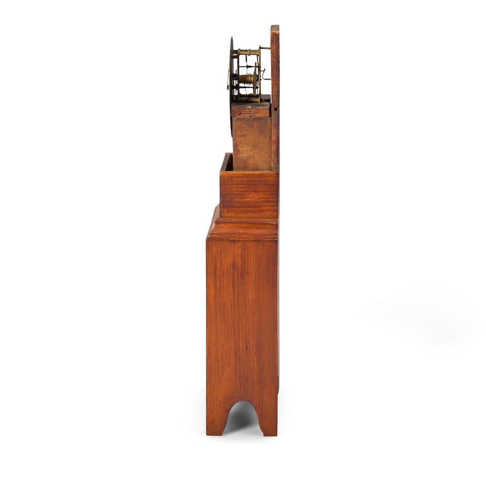 Rare David Studley Pine Shelf Clock signed David Studley (1783 -1873), Hanover, Massachusetts, c... - 4