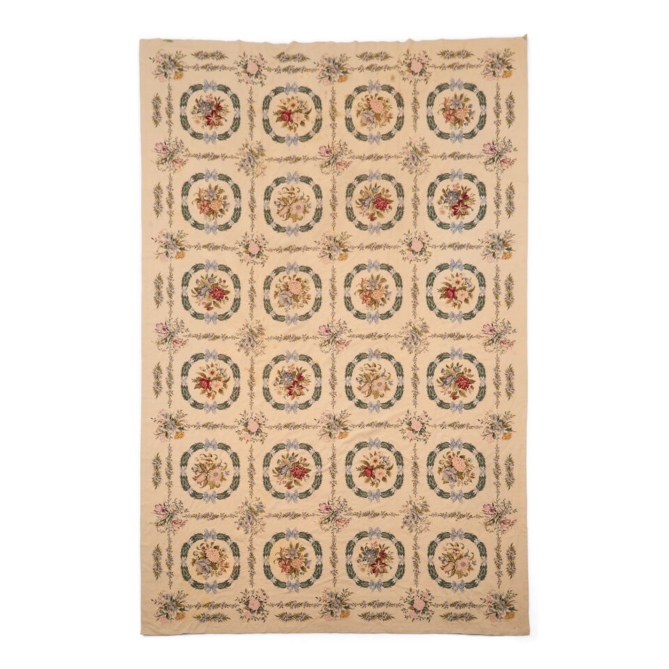 English Needle Point England 10 ft. 4 in. x 16 ft. 4 in. (1 of 3)