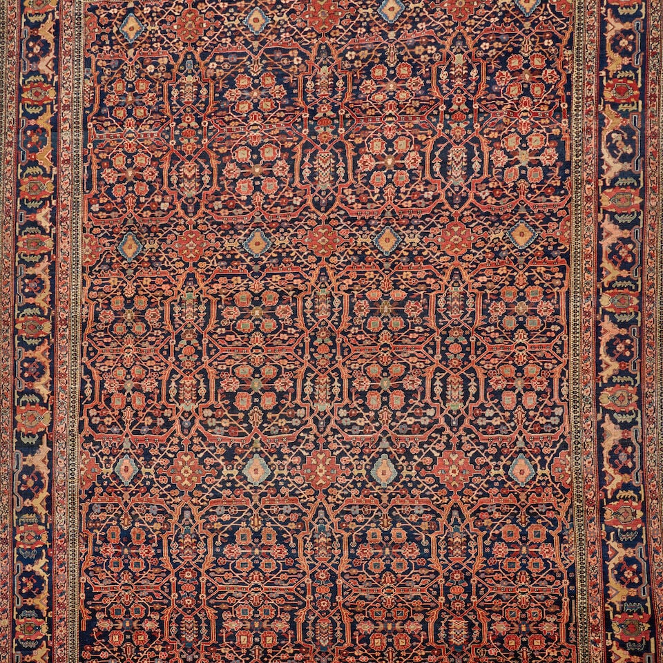 Feraghan Sarouk Carpet 8 ft. 10 in. x 12 ft. - 3