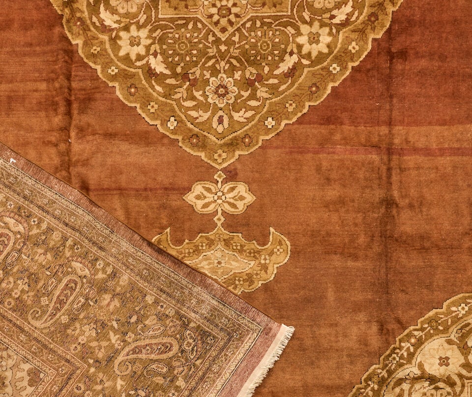 Agra Carpet India 11 ft. x 16 ft. 5 in. - 2
