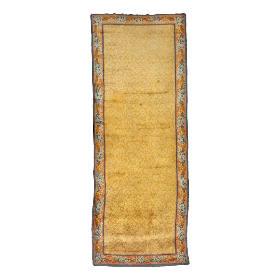 French Savonerie Gallery Carpet France 6 ft. 5 in. x 18 ft. (1 of 3)