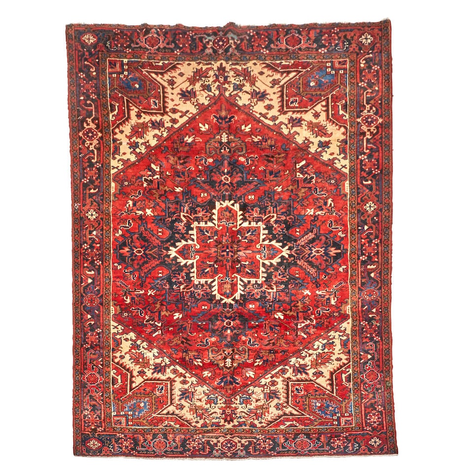 Heriz Carpet 7 ft. 8 in. x 10 ft. 10 in. (1 of 3)