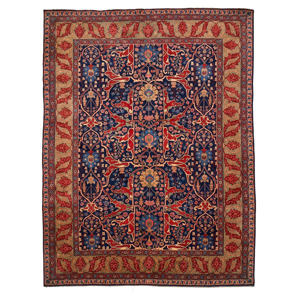 Indo-Bidjar Carpet India 9 ft. x 12 ft. (1 of 3)