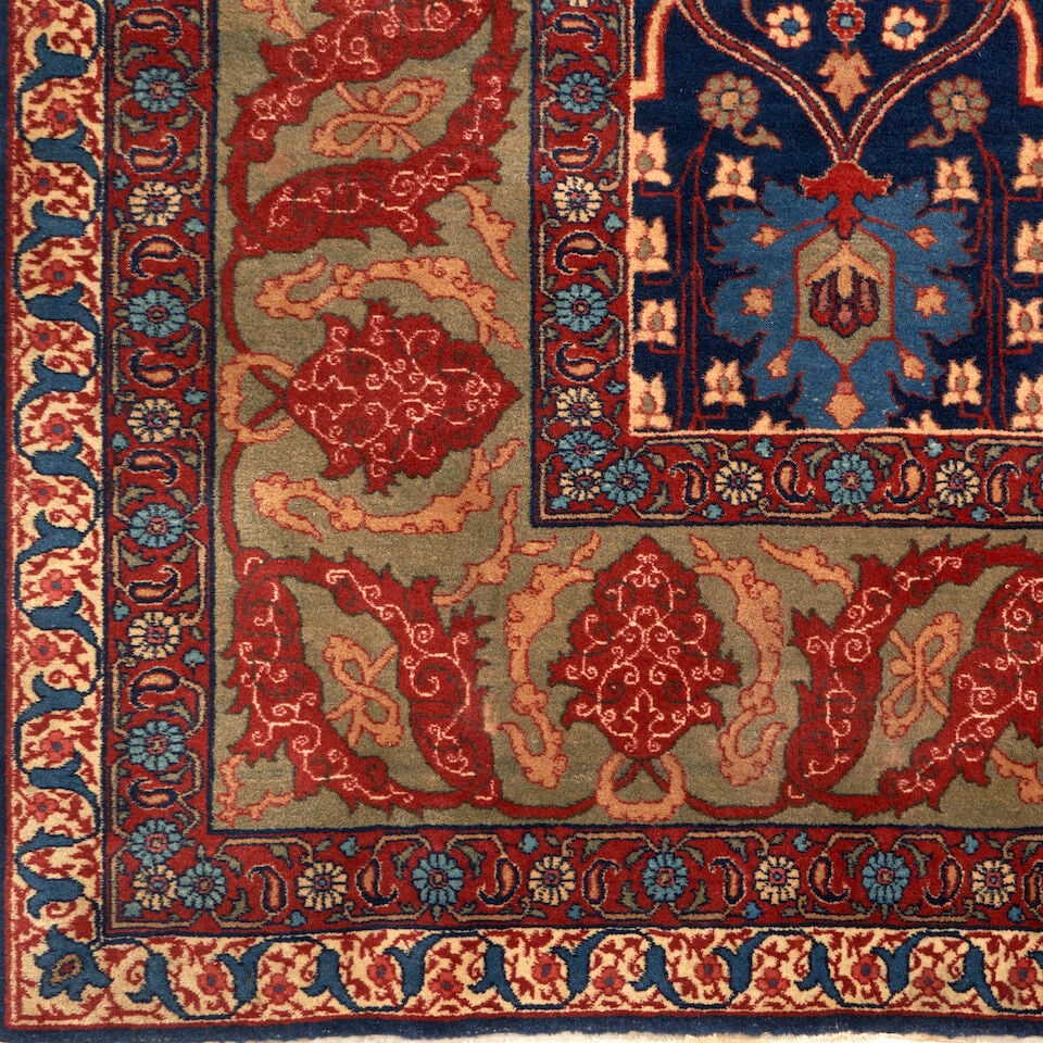 Indo-Bidjar Carpet India 9 ft. x 12 ft. - 3