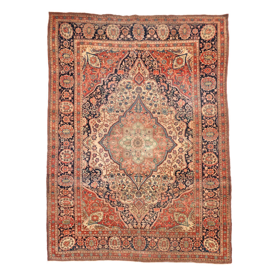 Mohtasham Kashan Carpet 7 ft. 5 in. x 11 ft. (1 of 3)
