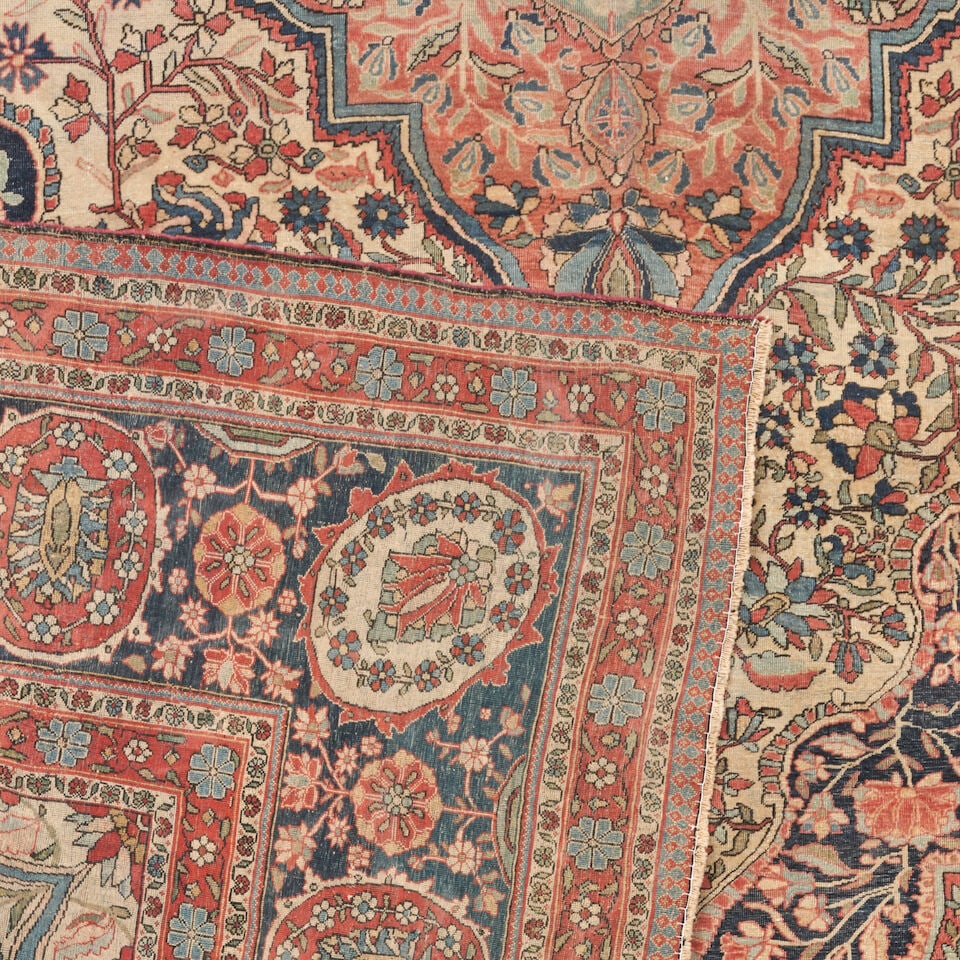 Mohtasham Kashan Carpet 7 ft. 5 in. x 11 ft. - 2