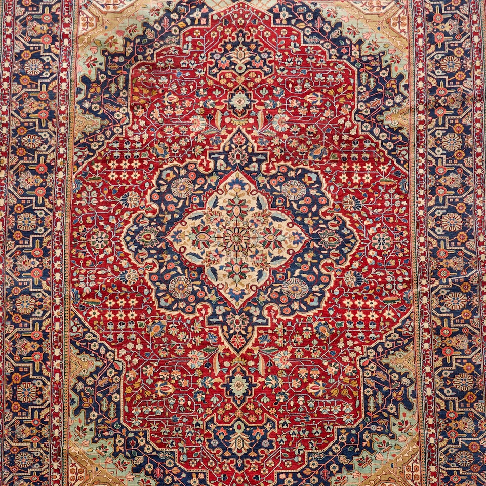Tabriz Carpet 10 ft. 1 in. x 14 ft. - 3