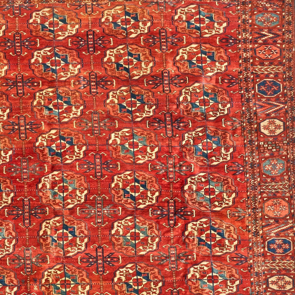 Tekke Main Carpet Turkestan 7 ft. x 7 ft. 8 in. - 3
