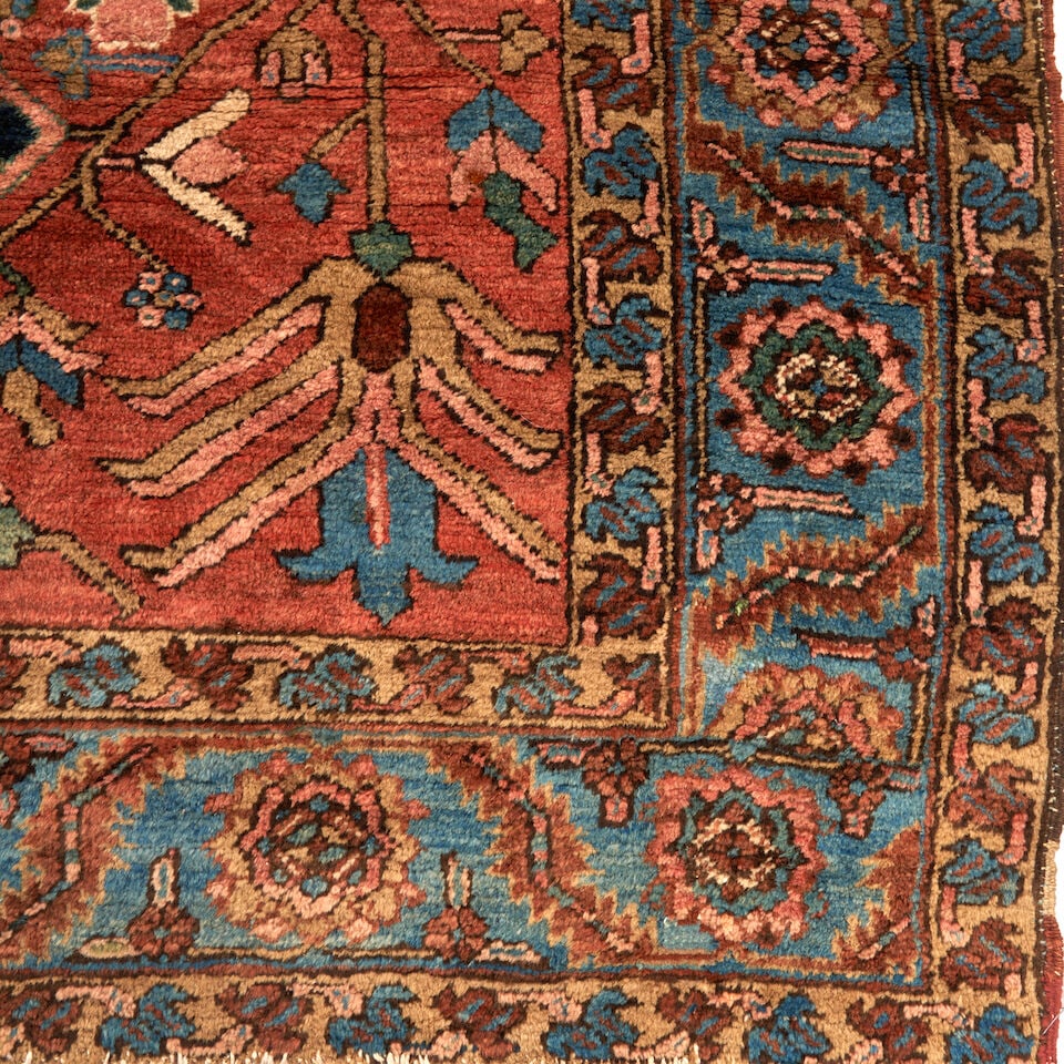 Heriz Carpet 9 ft. 8 in. x 11 ft. - 3
