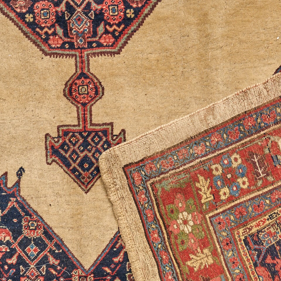 Kurdish Bidjar Carpet 7 ft. 5 in. x 12 ft. 2 in. - 2