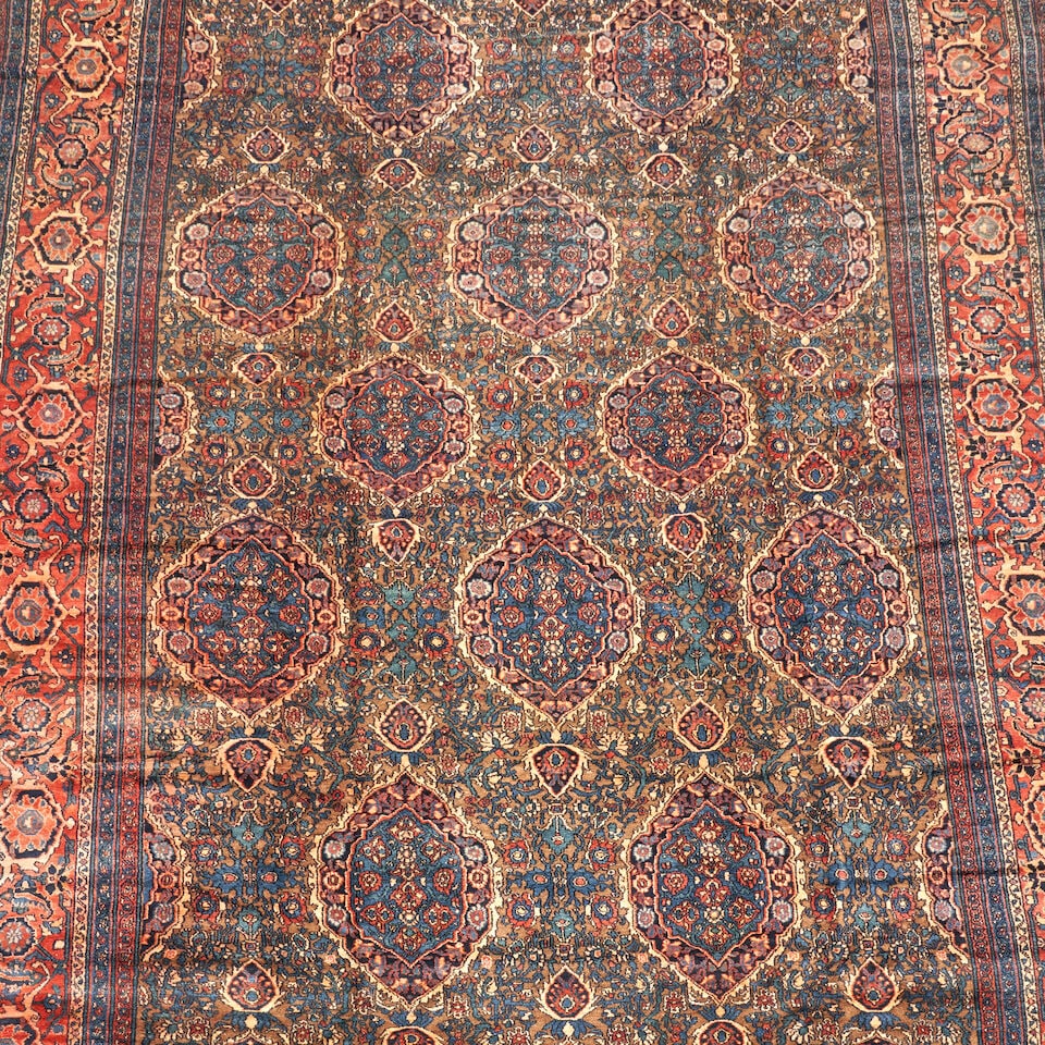 Bibikabad Carpet 12 ft. 7 in. x 21 ft. - 3