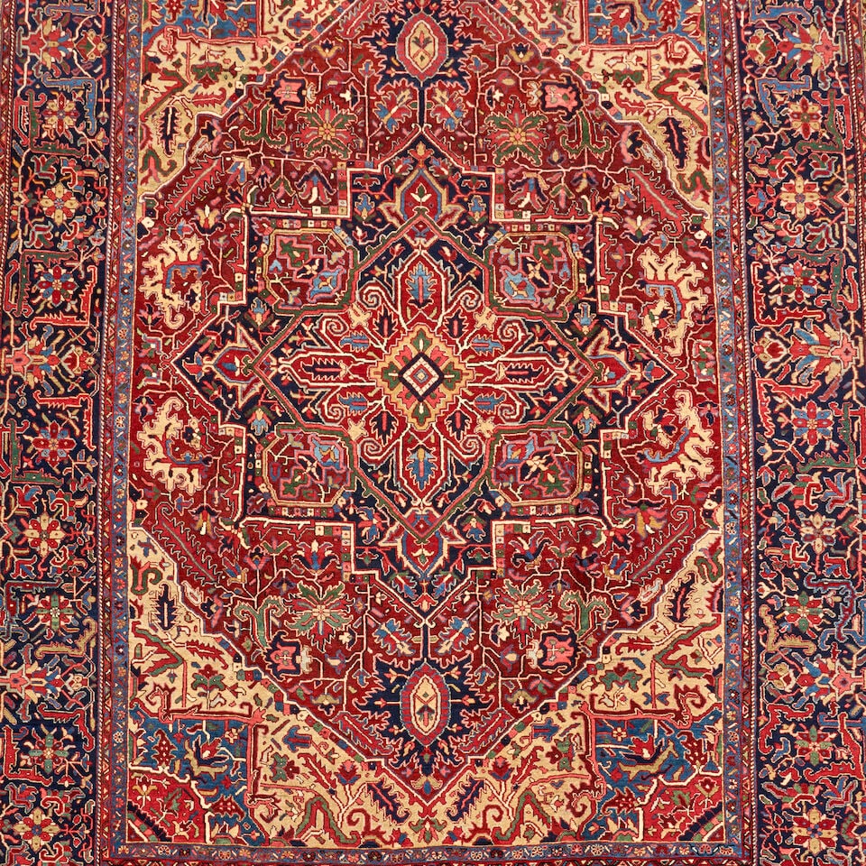 Heriz Carpet 9 ft. 3 in. x 13 ft. - 3