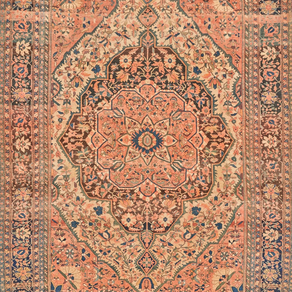 Fereghan Sarouk Carpet 9 ft. 2 in. x 12 ft. - 3