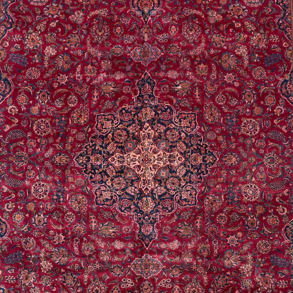 Kashan Carpet 8 ft. x 13 ft. 8 in. - 3