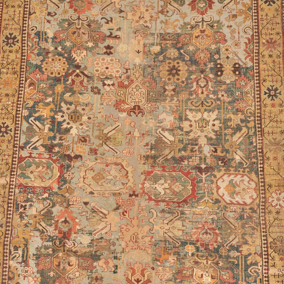 Early Kuba Gallery Carpet Caucasus 7 ft. 1 in. x 17 ft. 1 in. - 3