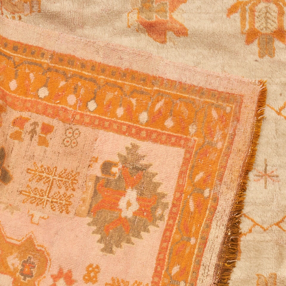Angora Ushak Carpet Anatolia 9 ft. 6 in. x 10 ft. 4 in. - 2