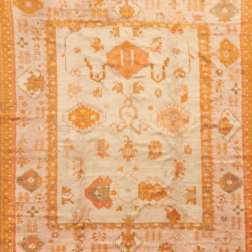 Angora Ushak Carpet Anatolia 9 ft. 6 in. x 10 ft. 4 in. - 3