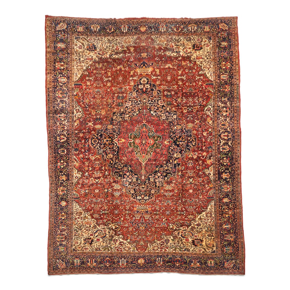 Sarouk Carpet 13 ft. 9 in. x 20 ft. 3 in. (1 of 3)