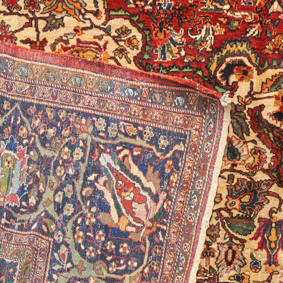 Sarouk Carpet 13 ft. 9 in. x 20 ft. 3 in. - 2
