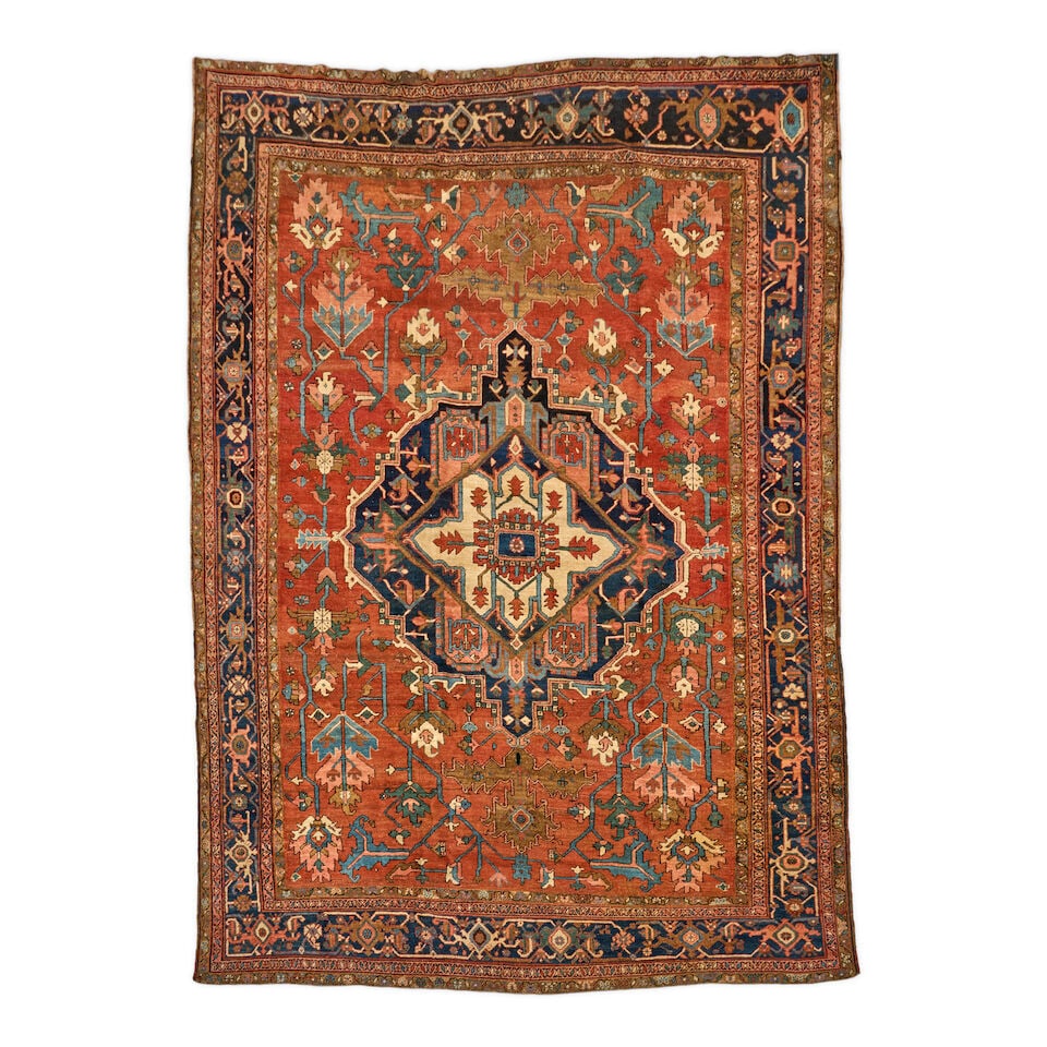 Heriz Carpet 9 ft. 7 in. x 13 ft. 2 in. (1 of 3)