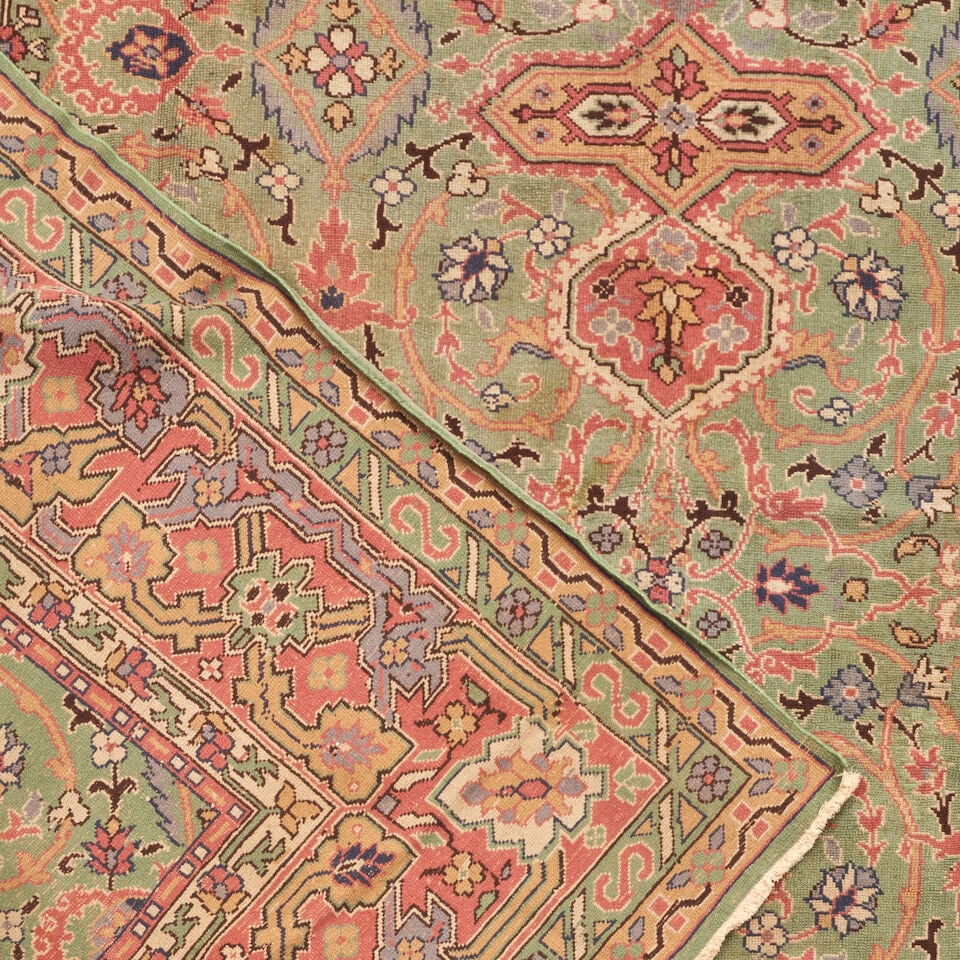 Ushak Carpet Anatolia 11 ft. 4 in. x 15 ft. 10 in. - 2