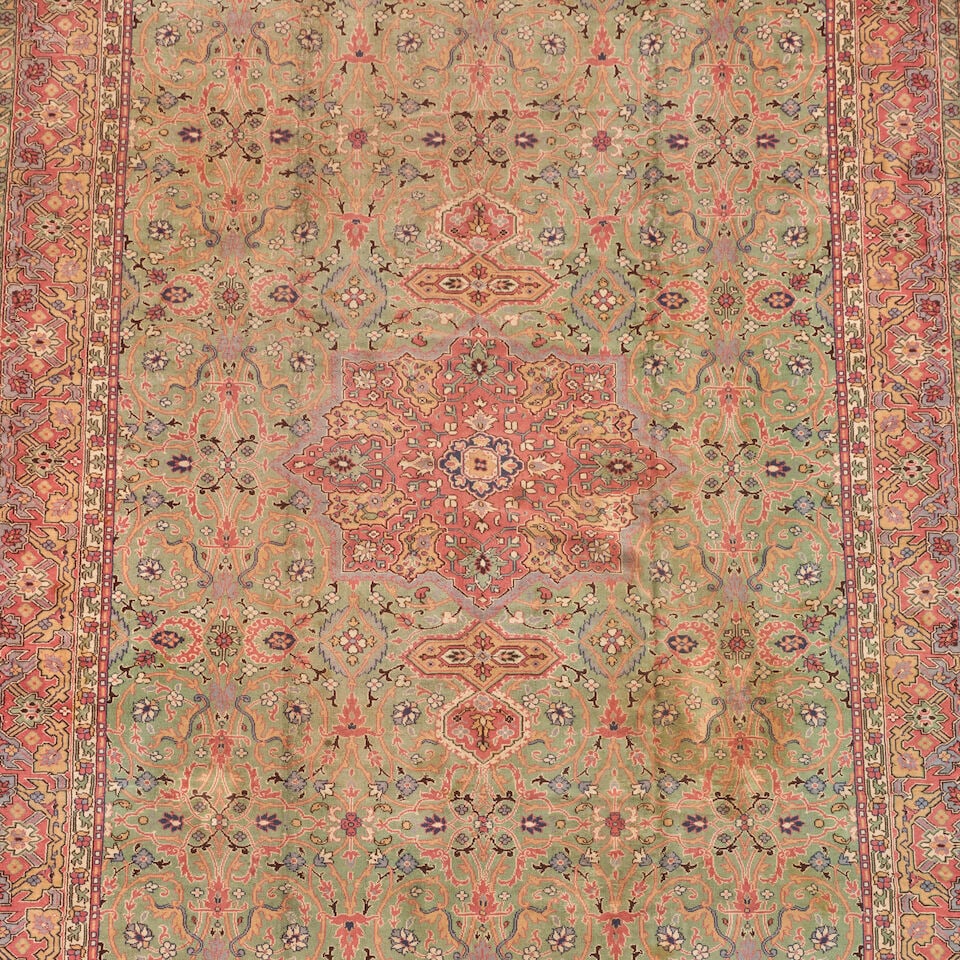 Ushak Carpet Anatolia 11 ft. 4 in. x 15 ft. 10 in. - 3