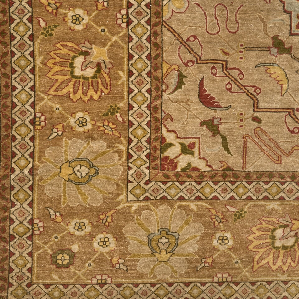 Tabriz Carpet 14 ft. 6 in. x 24 ft. 9 in. - 3