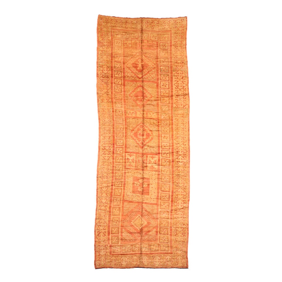 Ushak Gallery Carpet Anatolia 6 ft. 9 in. x 21 ft. (1 of 3)