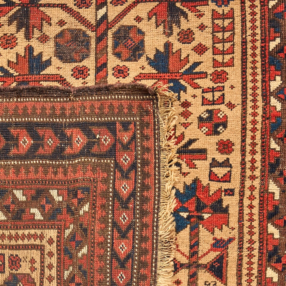 Baluch Prayer Rug Afghanistan 3 ft. 4 in. x 5 ft. 4 in. - 2