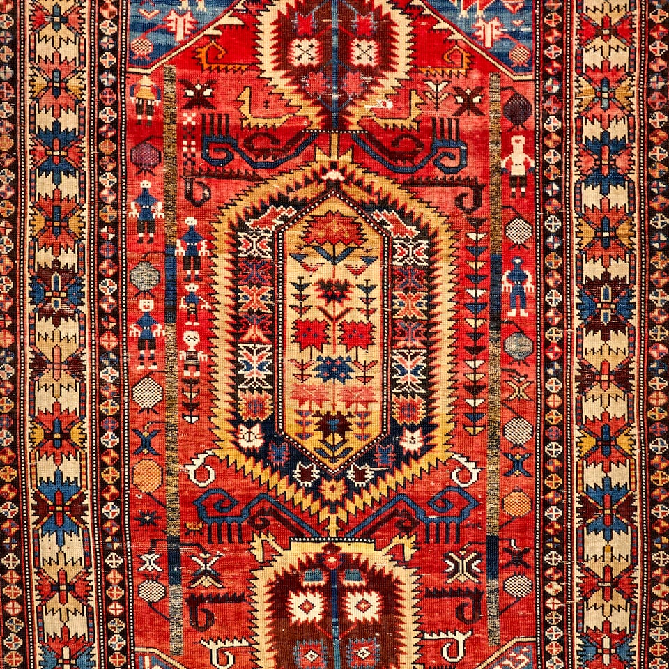 Shirvan Pictorial Rug Caucasus 3 ft. 8 in. x 5 ft. 5 in. - 3