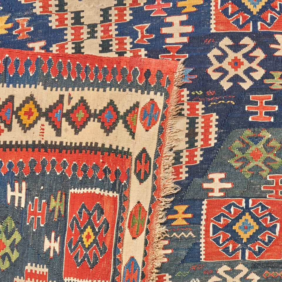 Shirvan Kilim Caucasus 5 ft. 3 in. x 8 ft. 9 in. - 2