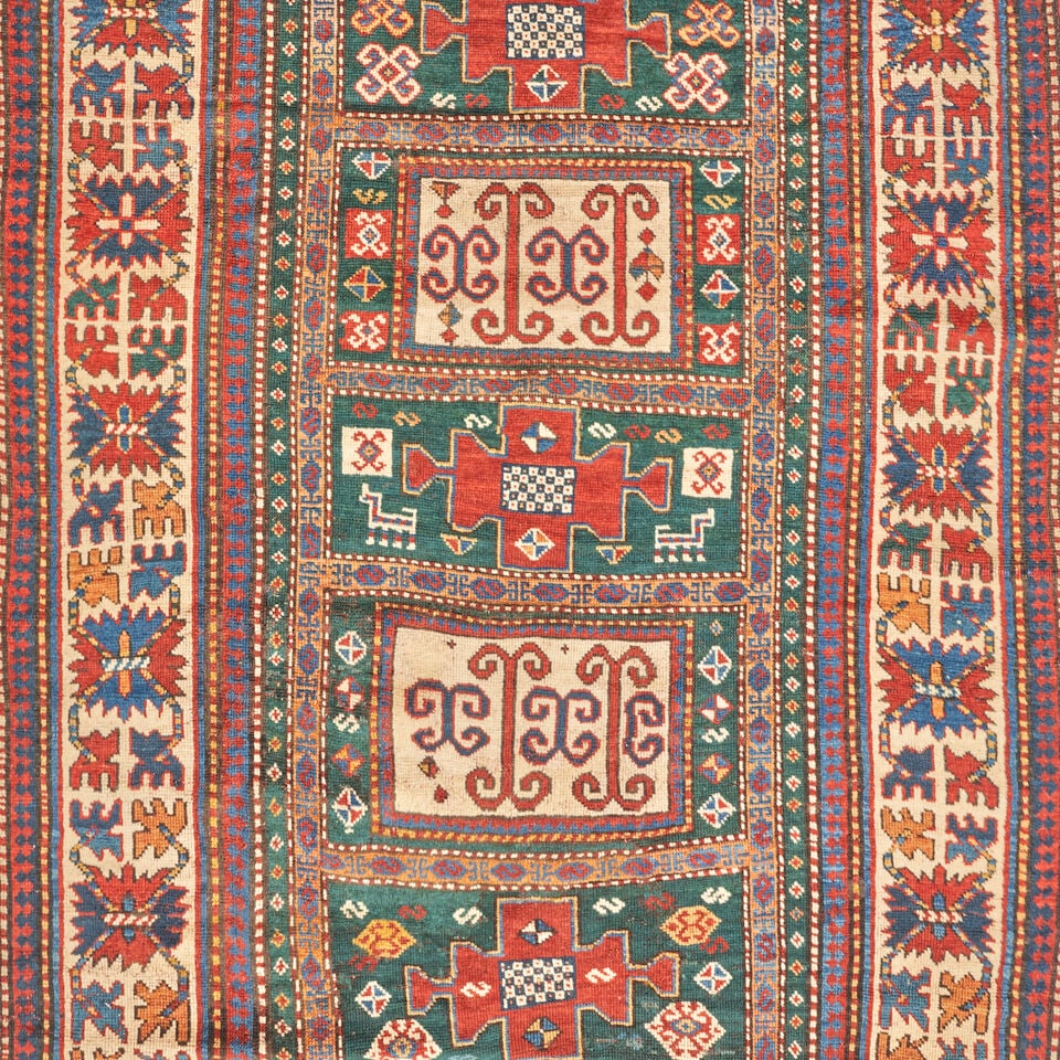 Kazak Rug Caucasus 4 ft. 5 in. x 7 ft. - 3