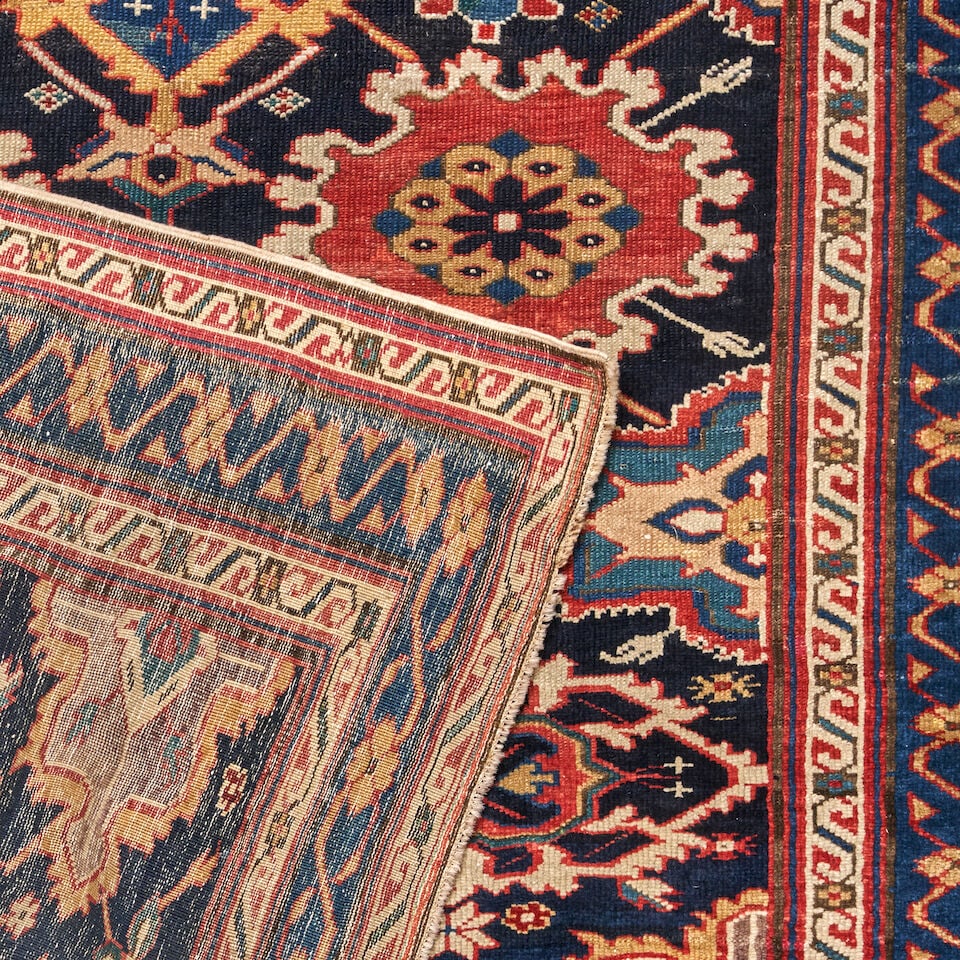 Early Shirvan Long Rug Caucasus 4 ft. 1 in. x 9 ft. 6 in. - 2