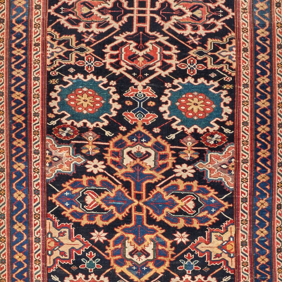 Early Shirvan Long Rug Caucasus 4 ft. 1 in. x 9 ft. 6 in. - 3