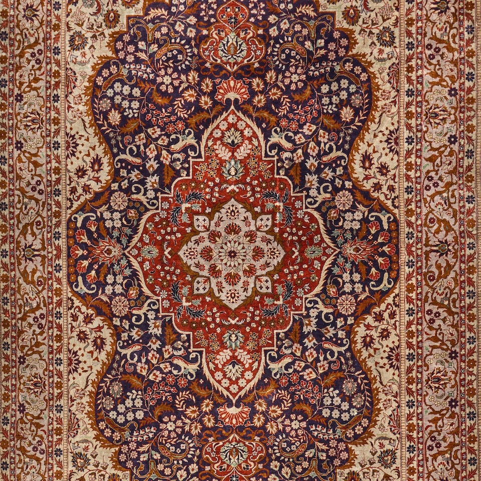 Kayseri Silk Rug Anatolia 4 ft. x 7 ft. 4 in. - 3