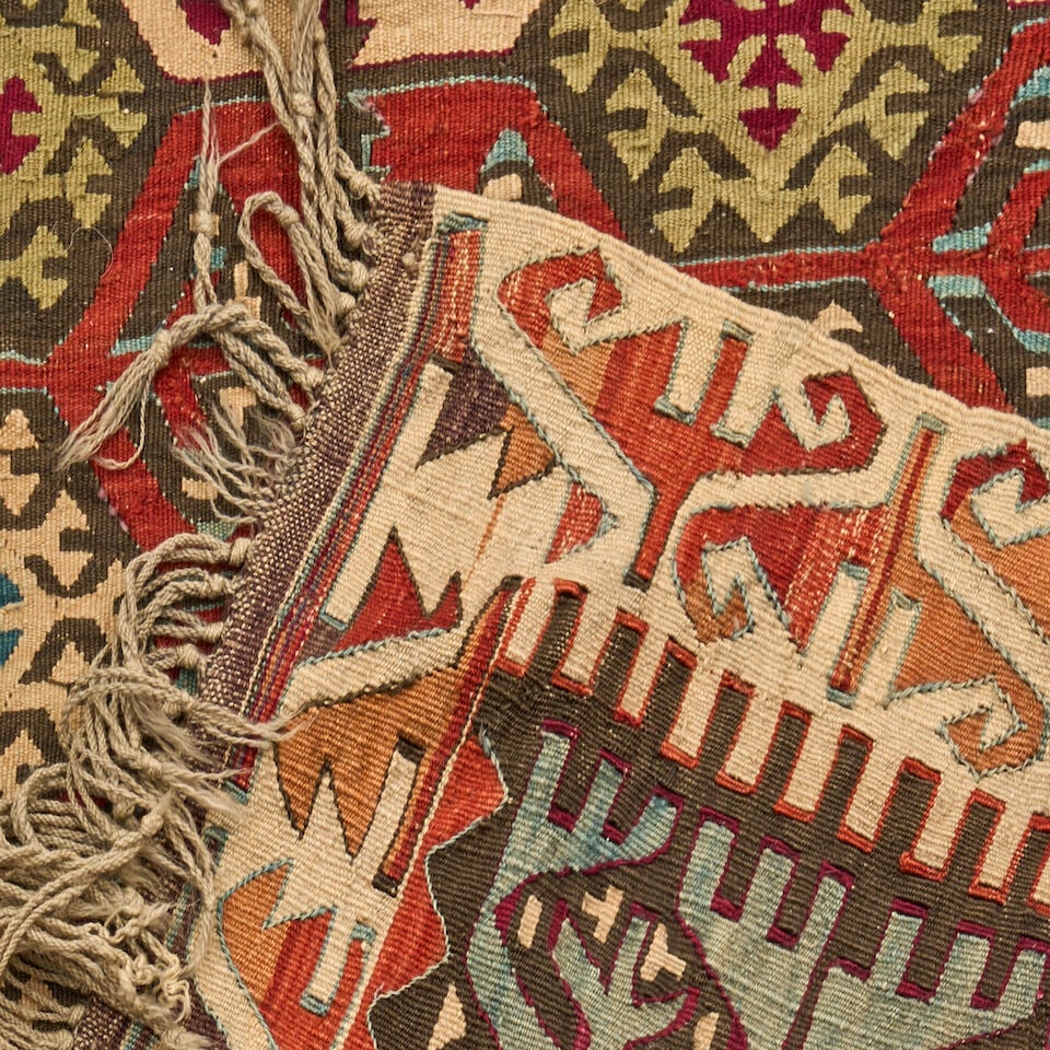 East Anatolian Kilim Anatolia 4 ft. 6 in. x 13 ft. 5 in. - 2