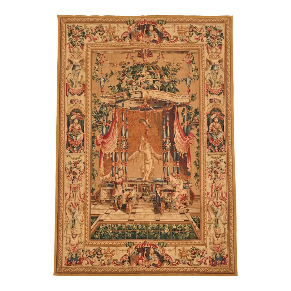 French Tapestry France 6 ft. x 9 ft. 1 in. (1 of 3)