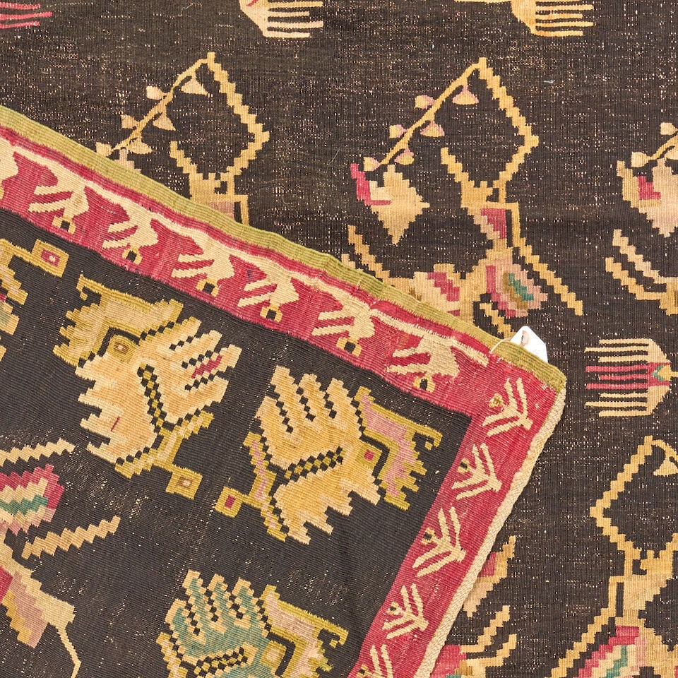 Besssarabian Kilim Europe 5 ft. 6 in. x 12 ft. 4 in. - 2