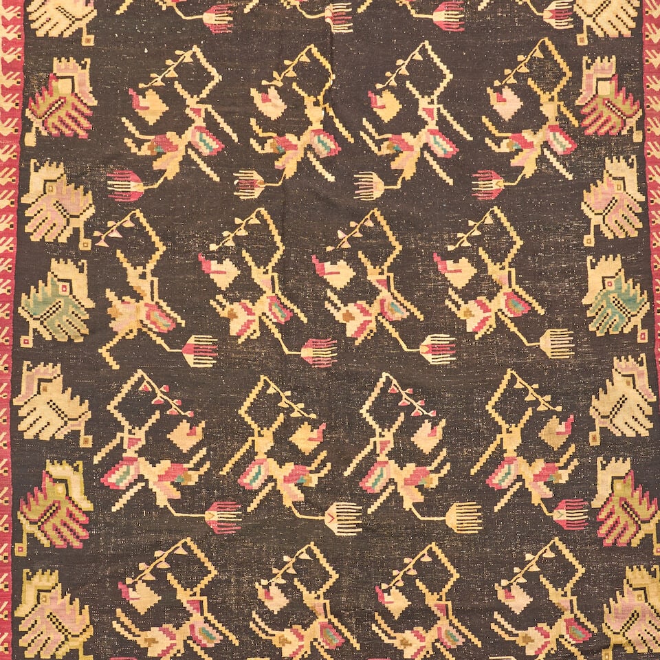 Besssarabian Kilim Europe 5 ft. 6 in. x 12 ft. 4 in. - 3