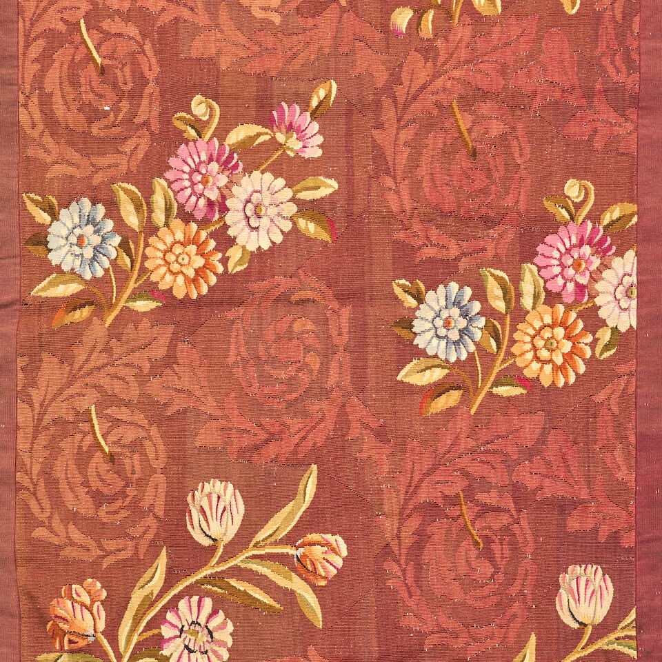 Aubusson Fragment France 3 ft. 11 in. x 5 ft. 8 in. - 3