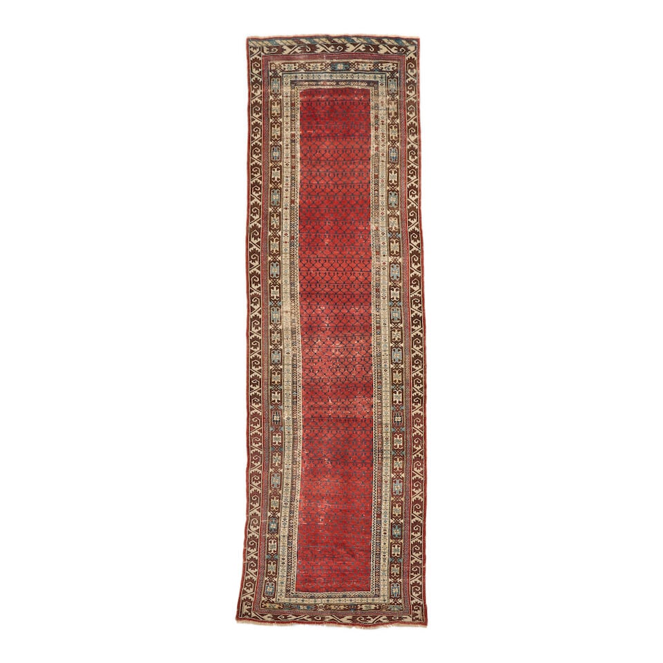 Karabaugh Runner Caucasus 3 ft. 5 in. x 12 ft. 10 in. (1 of 3)