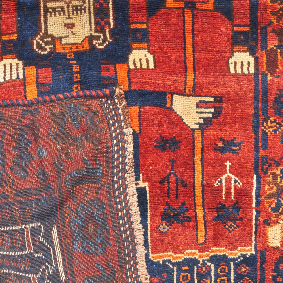 Luri Pictorial Rug 4 ft. 6 in. x 12 ft. 7 in. - 2