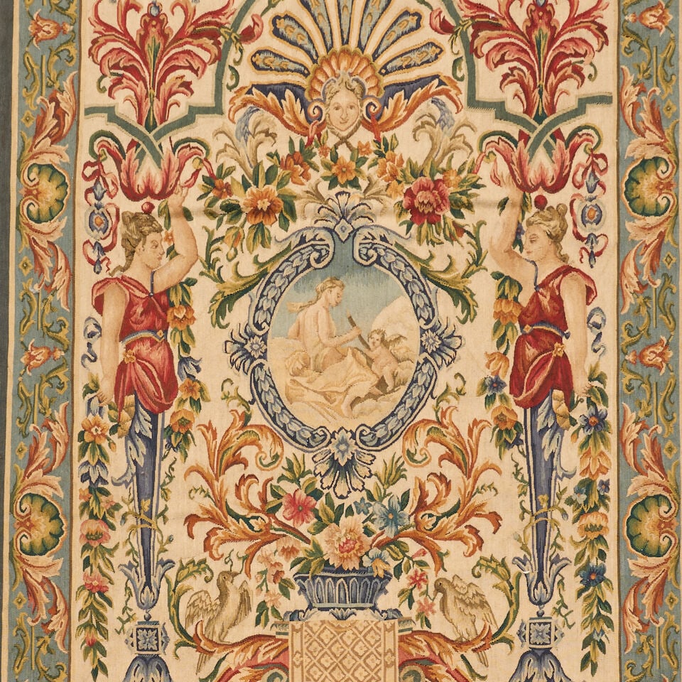 French Tapestry France 4 ft. x 10 ft. 2 in. - 3