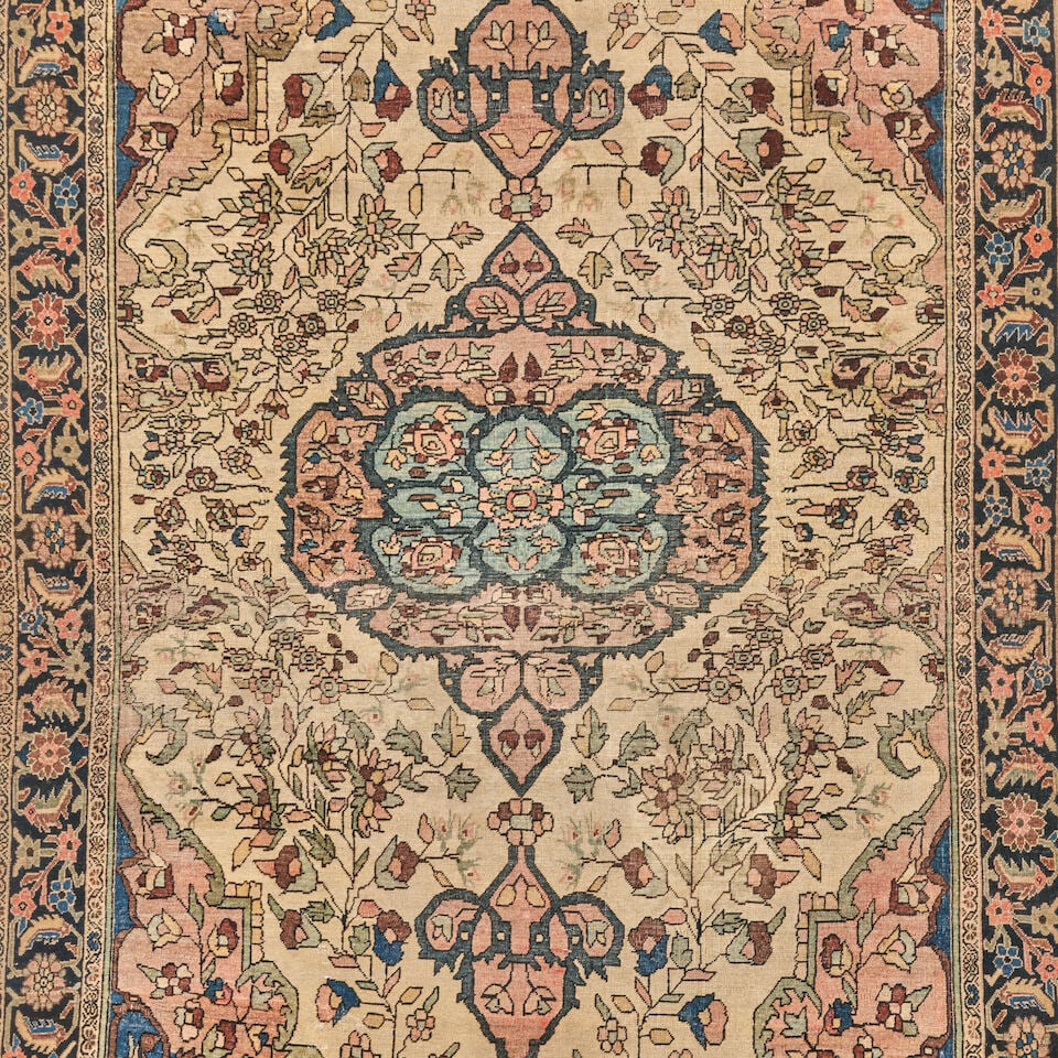 Fereghan Sarouk Rug 4 ft. 2 in. x 6 ft. 5 in. - 3
