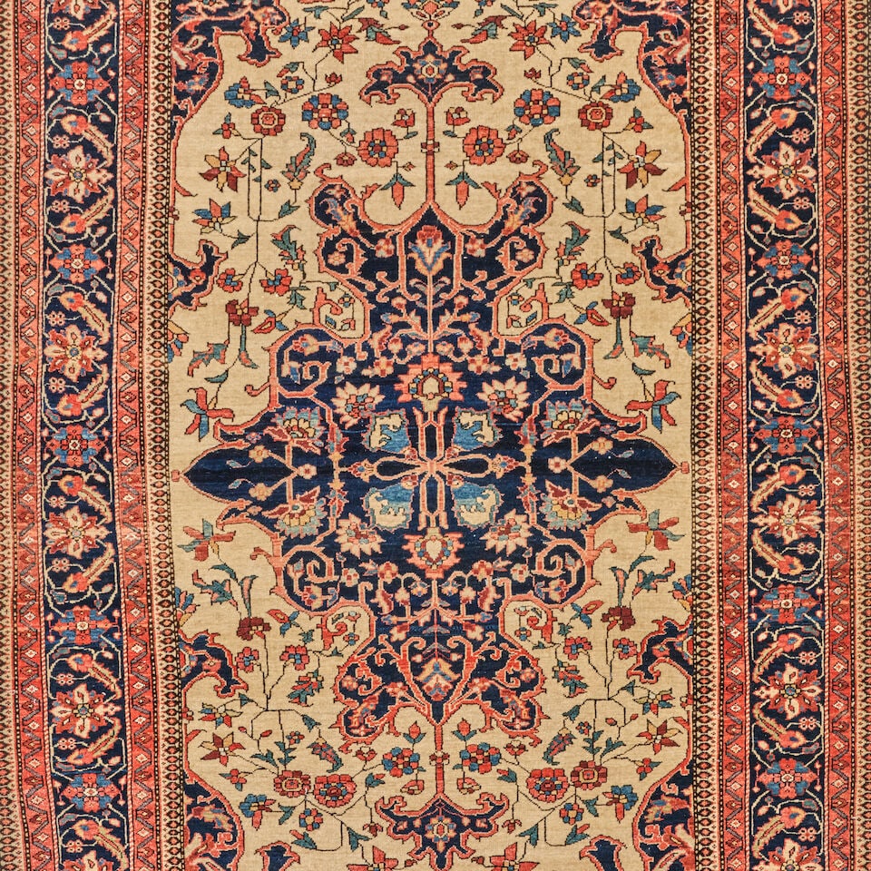 Fereghan Sarouk Rug 4 ft. 4 in. x 6 ft. 6 in. - 3