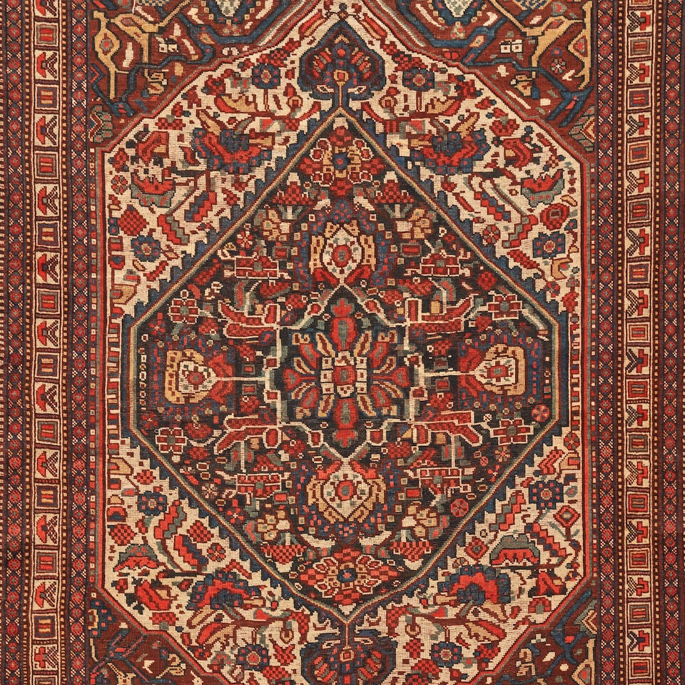 Southwest Persian Khamseh Rug 4 ft. 9 in. x 6 ft. 1 in. - 5