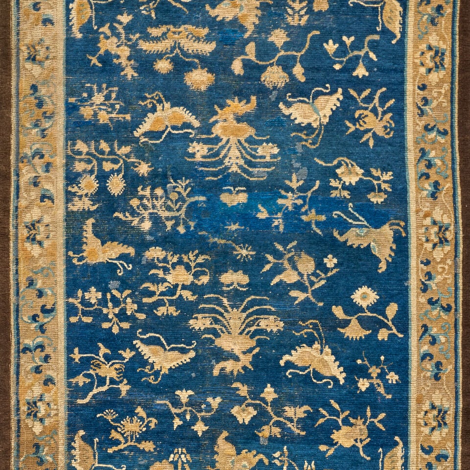 Early Ningxia Rug China 4 ft. 5 in. x 6 ft. 3 in. - 3