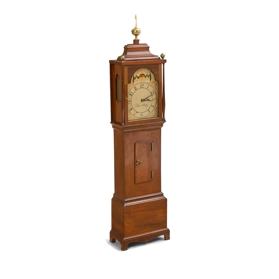 Rare David Studley Dwarf Case Clock David Studley (1783-1873), Hanover, Massachusetts, c. 1810-1820 - 2
